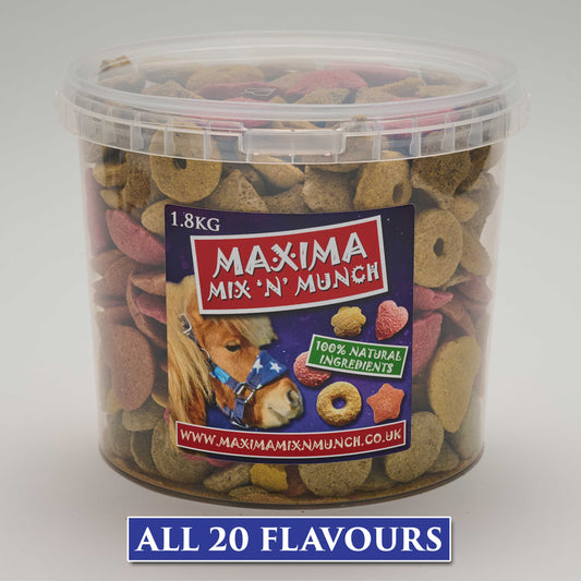 Maxima Mix 'n' Munch - All 20 Flavours 1.8 kg Bucket