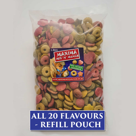 Maxima Mix 'n' Munch - All 20 Flavours 1.8 kg Refill Pouch