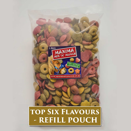 Maxima Mix 'n' Munch - Top Six Flavours 1.8 kg Refill Pouch